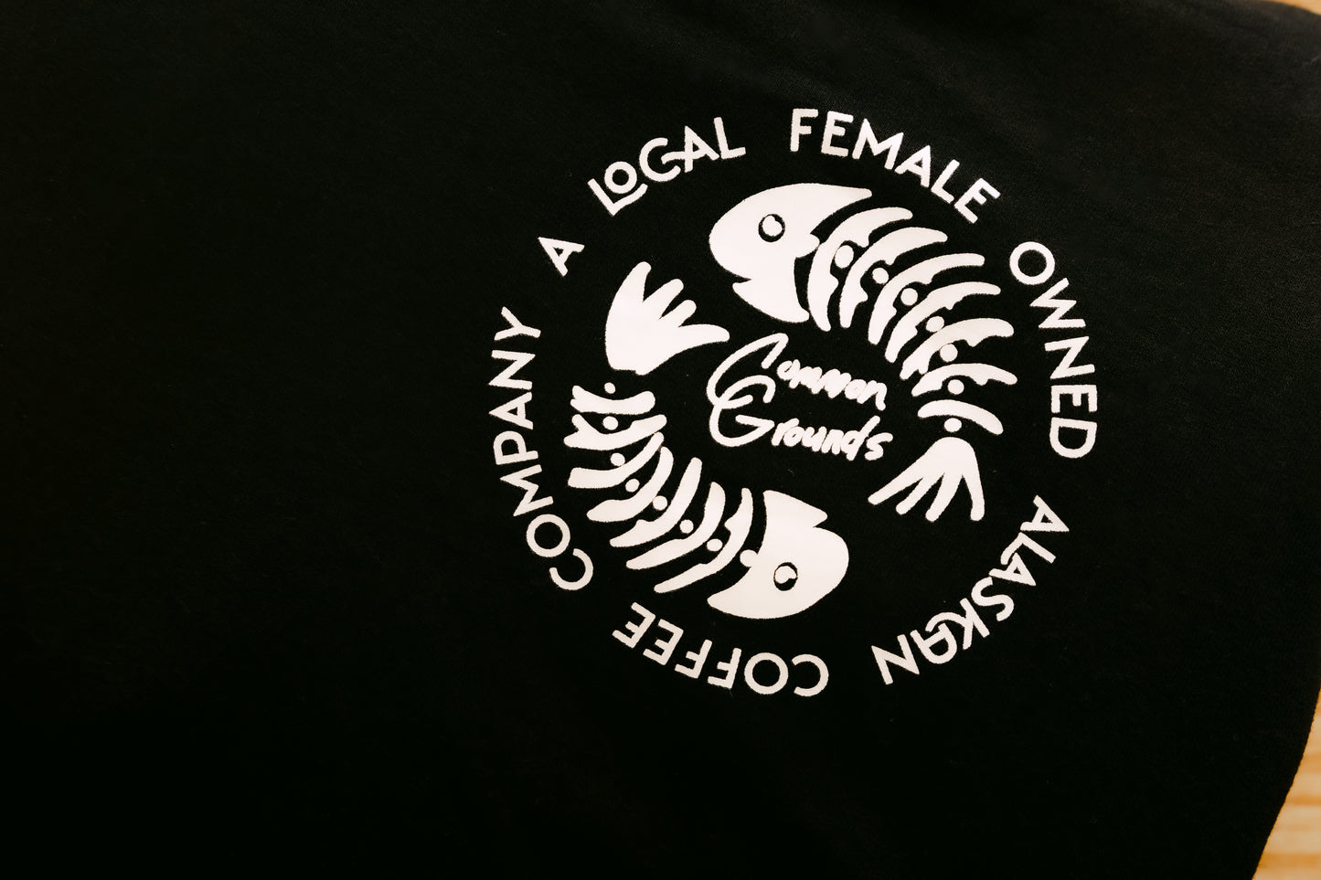 Sea Hag Hoodie – Black & White